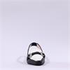 Hispanitas Azucena Slingback Block Heel - Black White